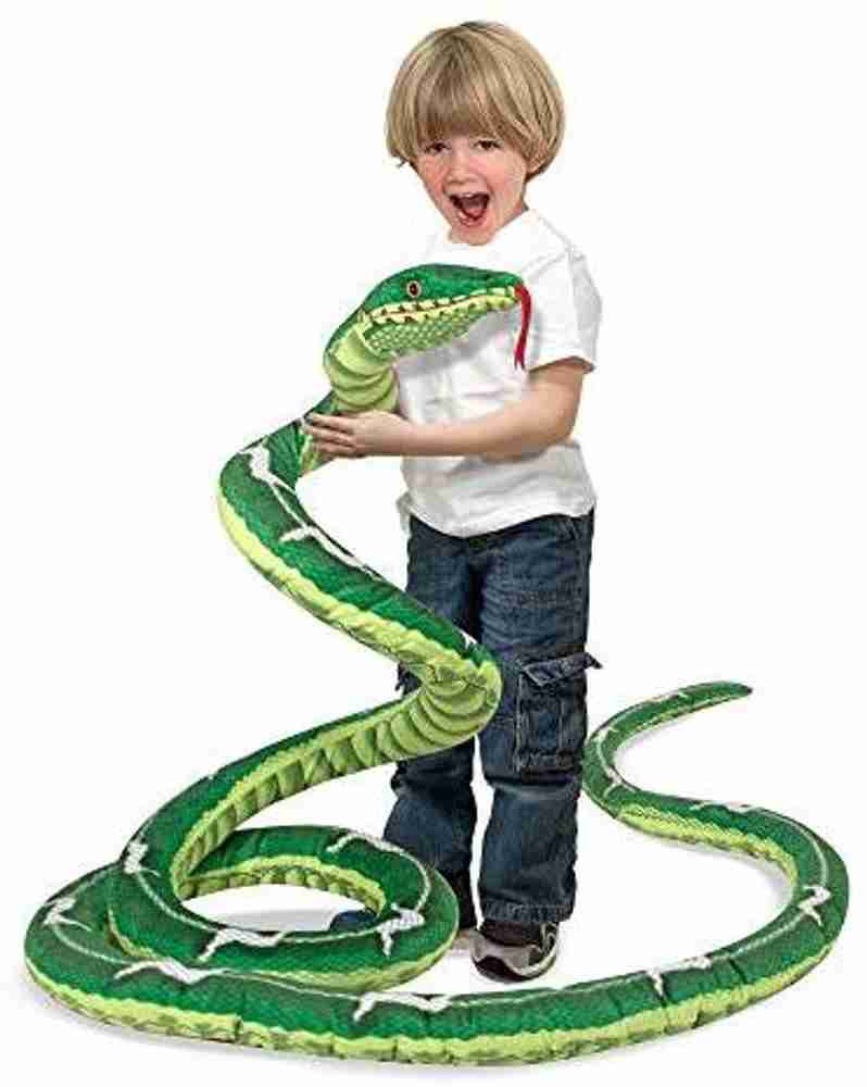 Melissa and doug plush snake store