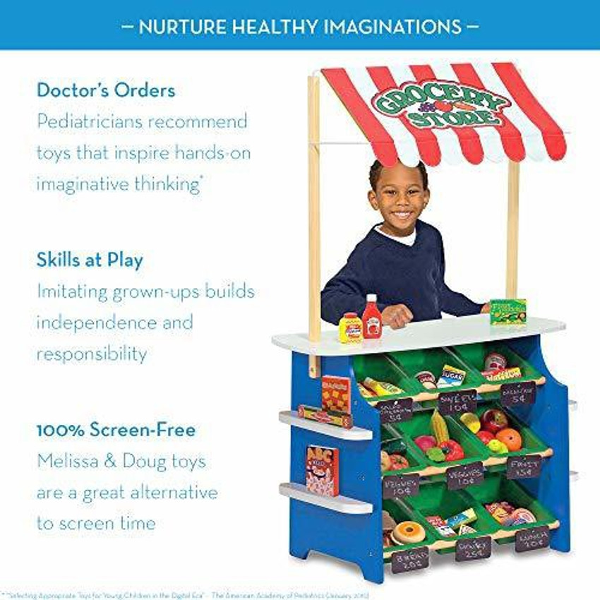Melissa and doug new arrivals wooden grocery store