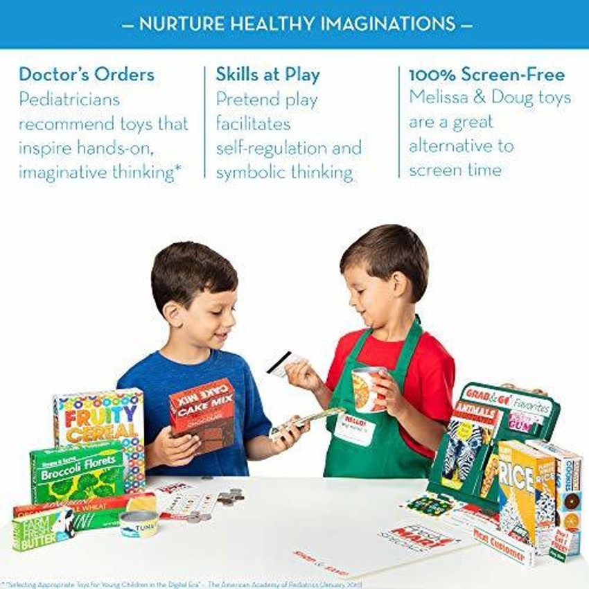 Melissa & doug grocery companion set hotsell