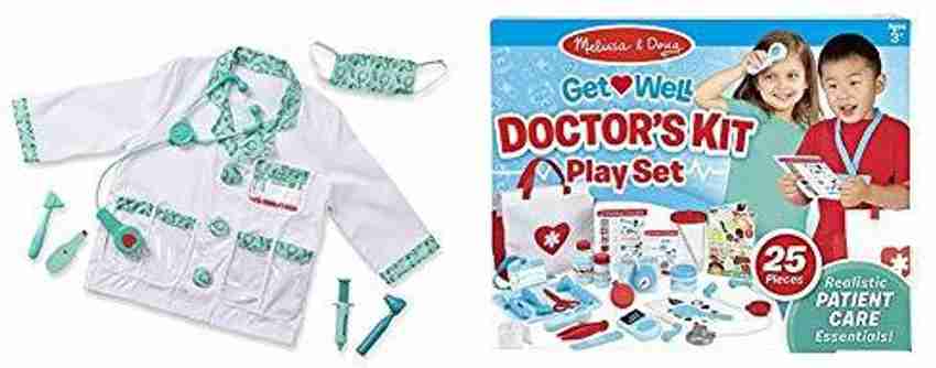 MELISSA DOUG Doctor Role Play Costume Set Frustration Free