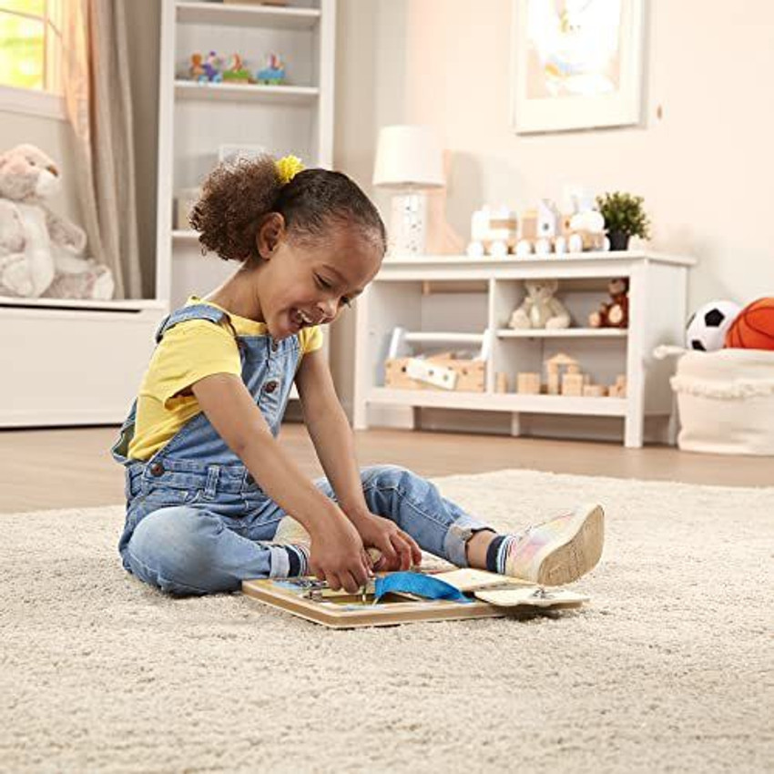 Melissa & doug wooden latches shop board