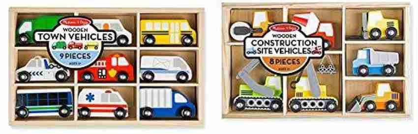 Melissa and doug construction deals site vehicles