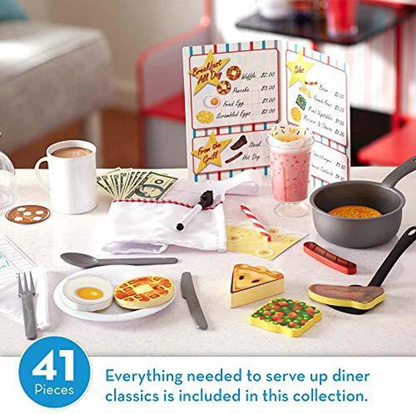 melissa & doug waitress role play