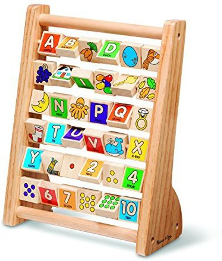 Wooden letter abacus 2025