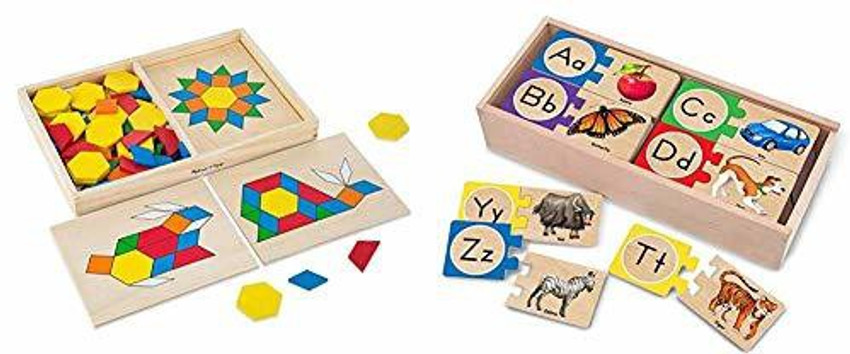 Melissa and doug pattern hot sale