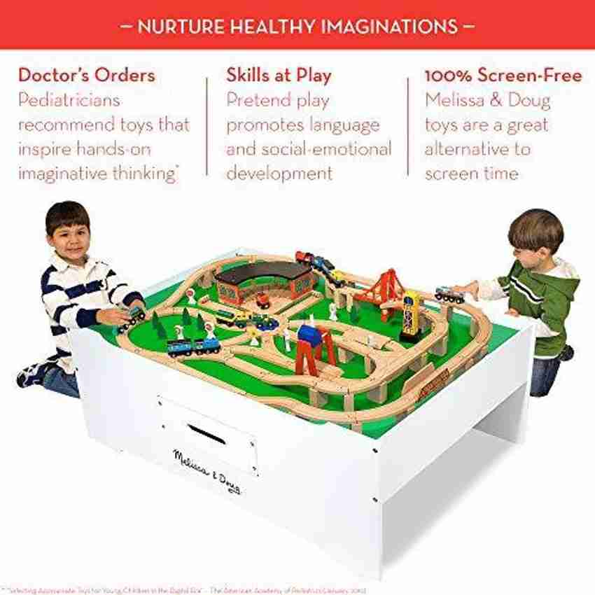 Melissa & doug solid wood project workbench play building set discount