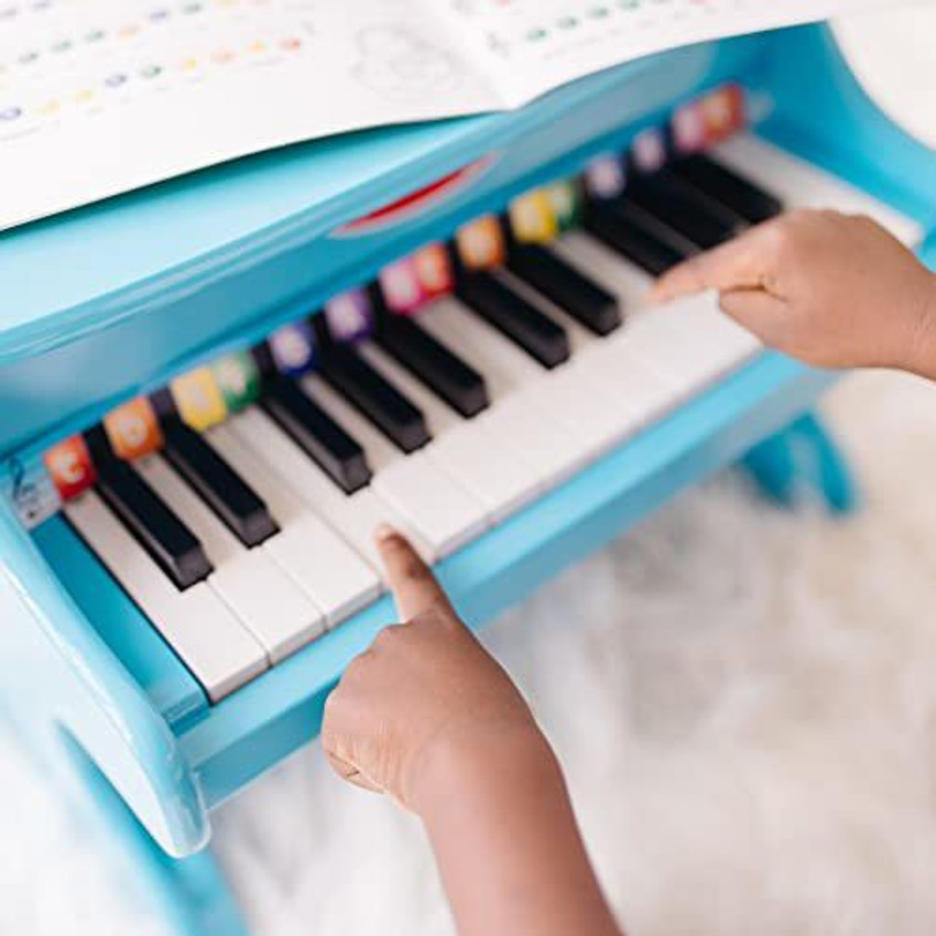 MELISSA DOUG Learn to Play Piano With 25 Keys and Color Coded