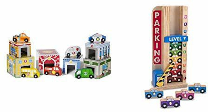 Melissa doug parking garage shop