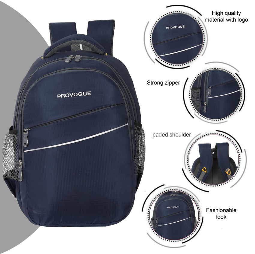 Navy blue backpack provogue sales