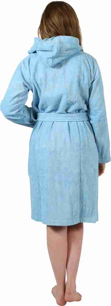 Orchid Sky Blue XXL Bath Robe - Buy Orchid Sky Blue XXL Bath Robe Online at  Best Price in India