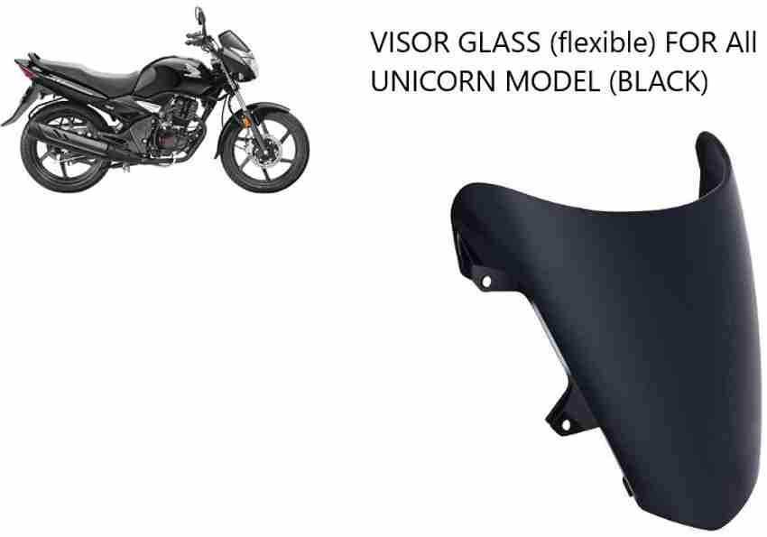 Honda unicorn outlet visor set