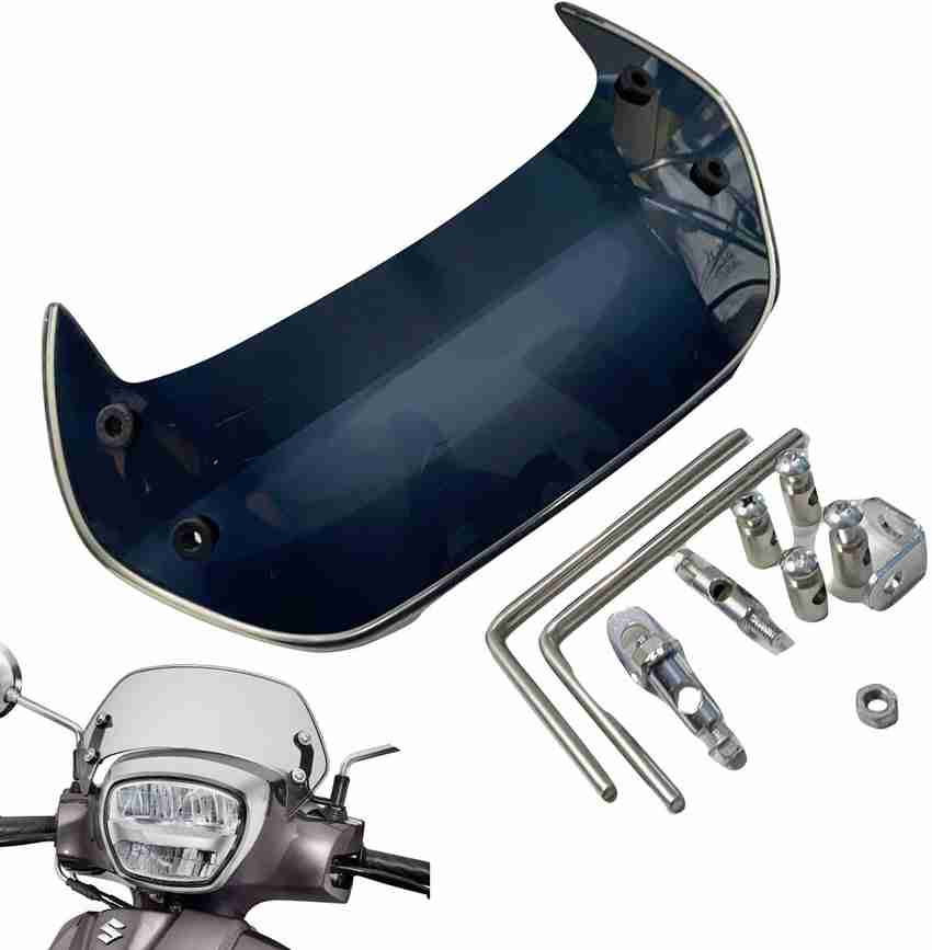 Dhe Best Bike Visor Windshield Wind Deflectors With Fittings Black for Suzuki Access 125 Bike Windshield Price in India Buy Dhe Best Bike Visor Windshield Wind Deflectors With Fittings Black for Suzuk...