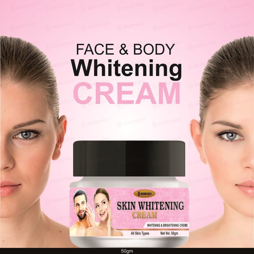 Rosevely Glow Skin Whitening Cream 50 g Price in India Buy