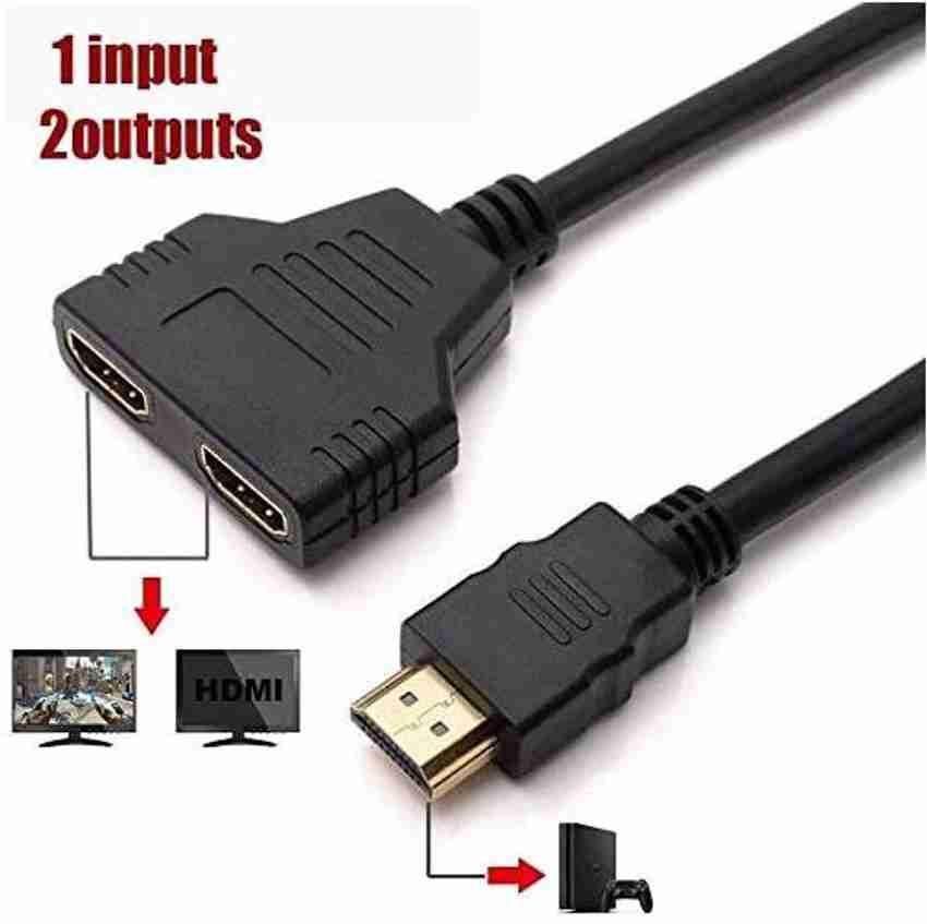 Adaptador de hdmi a 2 hdmi outlet