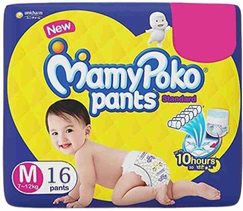 MamyPoko Pants Standard Baby Diapers Size M 16 Pieces M
