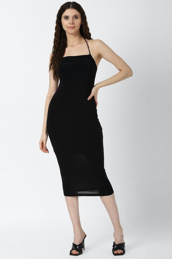 FOREVER 21 Women Bodycon Black Dress Buy FOREVER 21 Women Bodycon Black Dress Online at Best Prices in India Flipkart