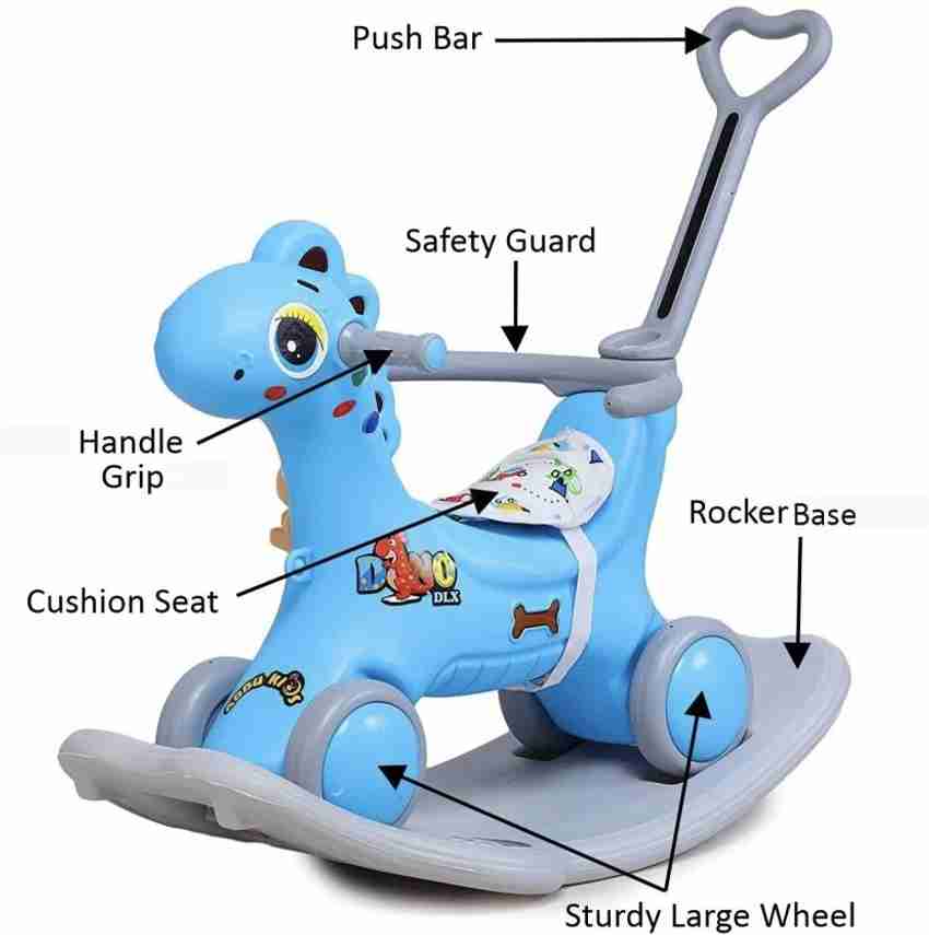 Baby ride on car best sale with parent handle