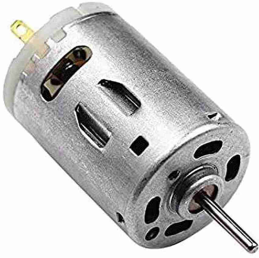 Electronic Spices DC 12V 10000rpm 775 Motor Micro DC Motor 5mm Shaft Motor  with 12v 2amp adapter Electronic Components Electronic Hobby Kit Price in  India - Buy Electronic Spices DC 12V 10000rpm