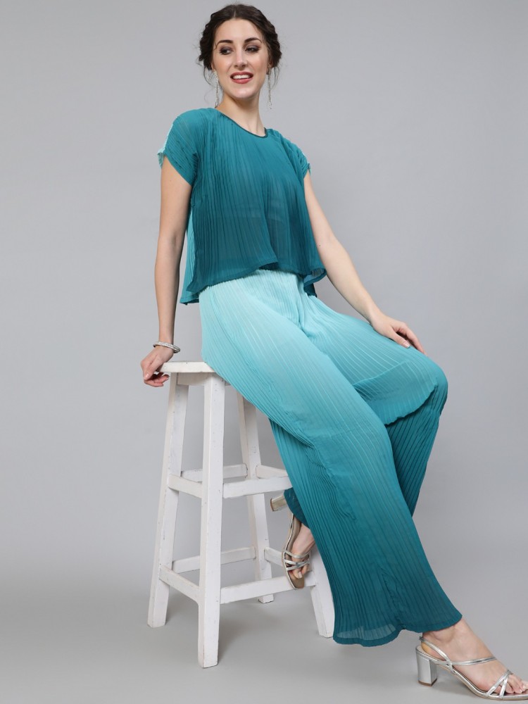 Palazzo pants shop with tops flipkart