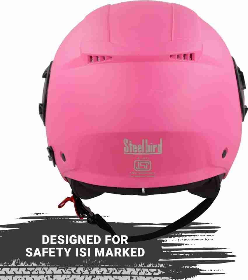 Buy Steelbird GT Dashing ISI Certified Open Face Helmet for Men and Women  with Inner Sun Shield ( Dual Visor Mechanism ) (Medium 580 MM, Dashing  Blue) Online at Best Prices in India - JioMart.