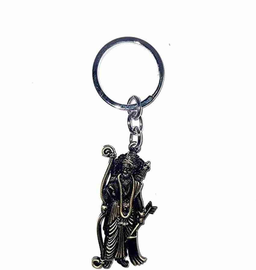 Teczest RamJi Jai Shree Ram Metal Keychain For Car Bike Boys girls