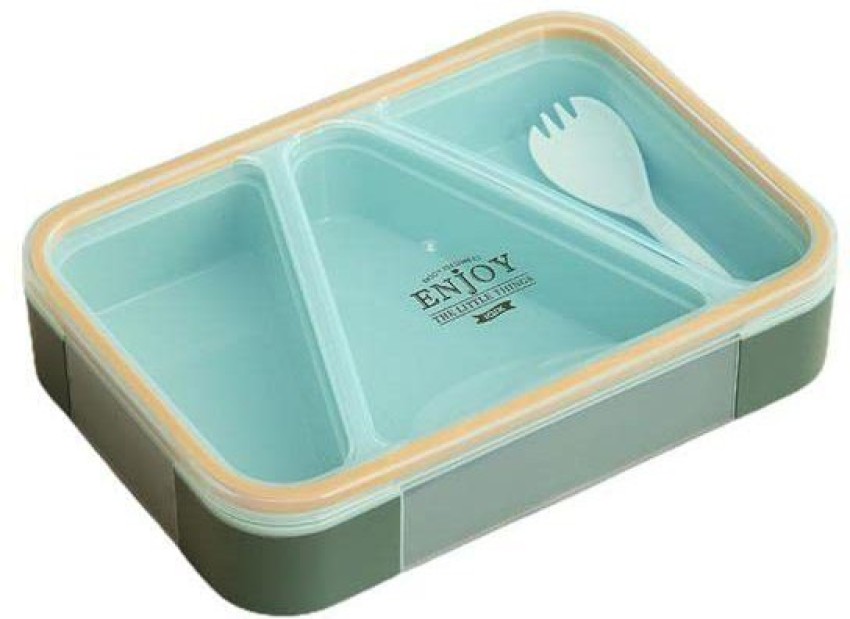 Buy NAVRANGI Lunch Box with Fork & Spoon, Lunch Box 1150 ML 3