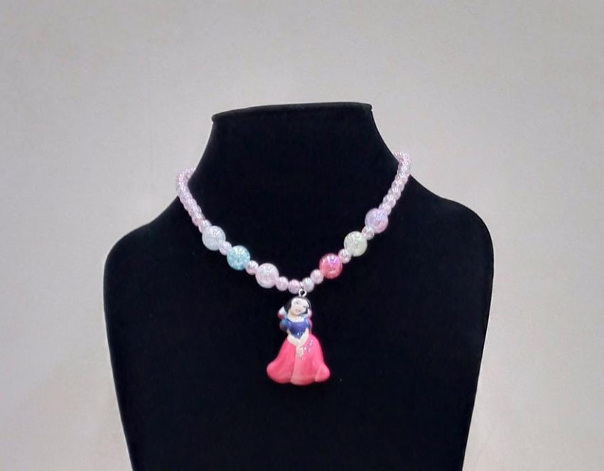 Priceless Deals Cute Cartoon Themed Pendant with Pearl Necklace