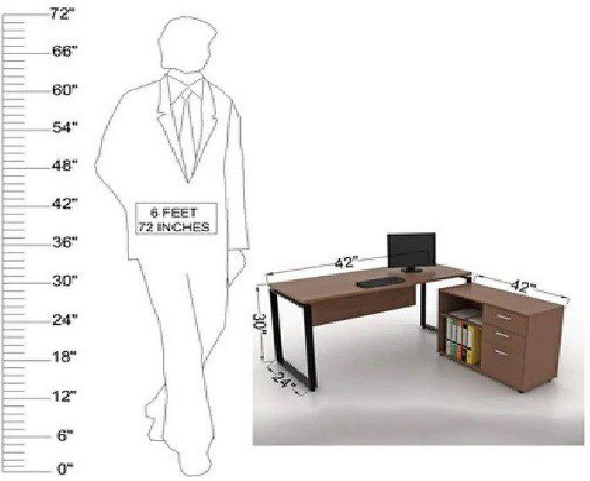 Lakdi Simple Sytlish Durable Metal Frame Ice Beech Color Home, Office  Laptop Computer Desk (Height 120cm) Engineered Wood Study Table Price in  India - Buy Lakdi Simple Sytlish Durable Metal Frame Ice