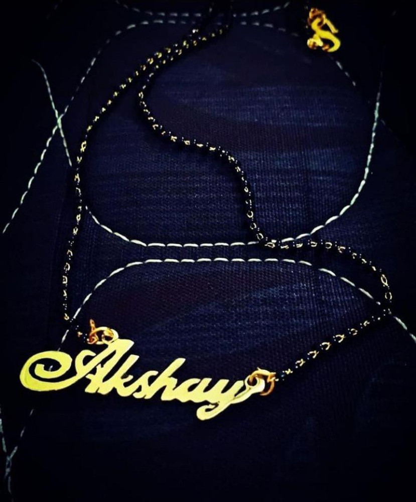 Akshay new arrivals name mangalsutra