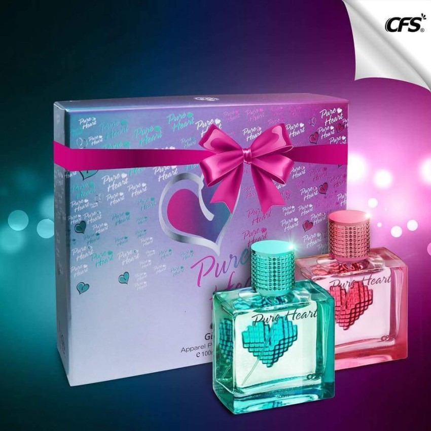 Buy CFS Pure Heart Blue Long Lasting Apparel Perfume Spray Online