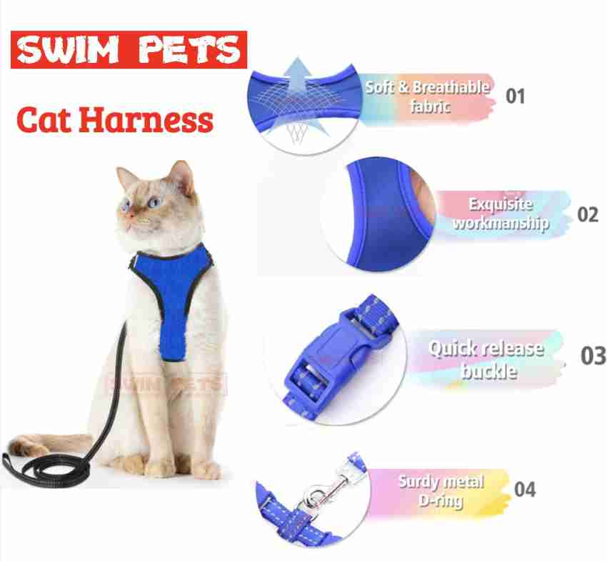 Padded cat harness sale