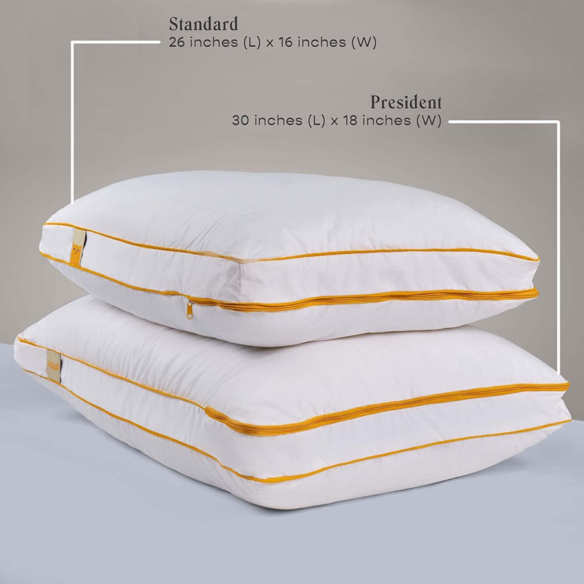 SleepyCat Hybrid Pillow with a Combination of Memory Foam and HD