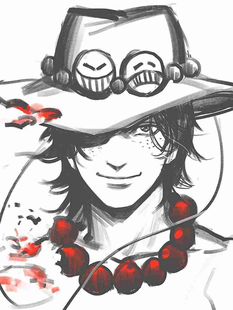 portgas d. ace (one piece) drawn by sid_(skxviii)