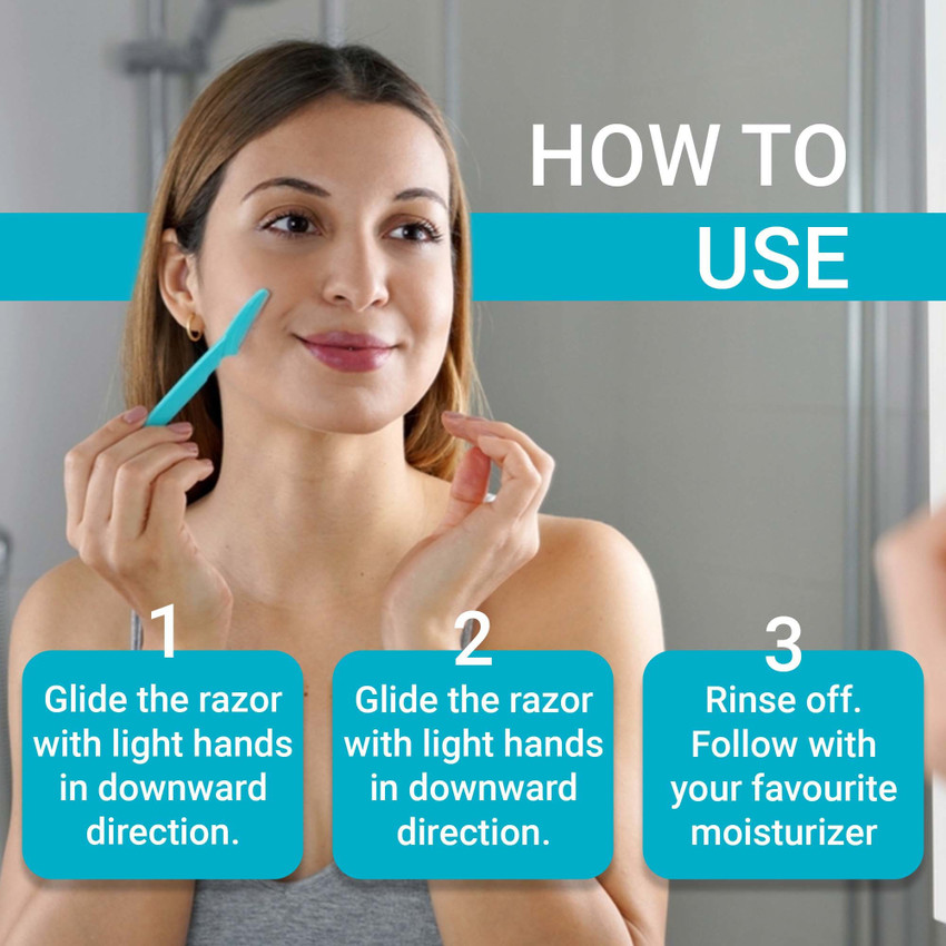 How to outlet use face razor