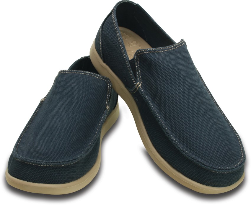 Crocs men's santa cruz deals clean cut loafer