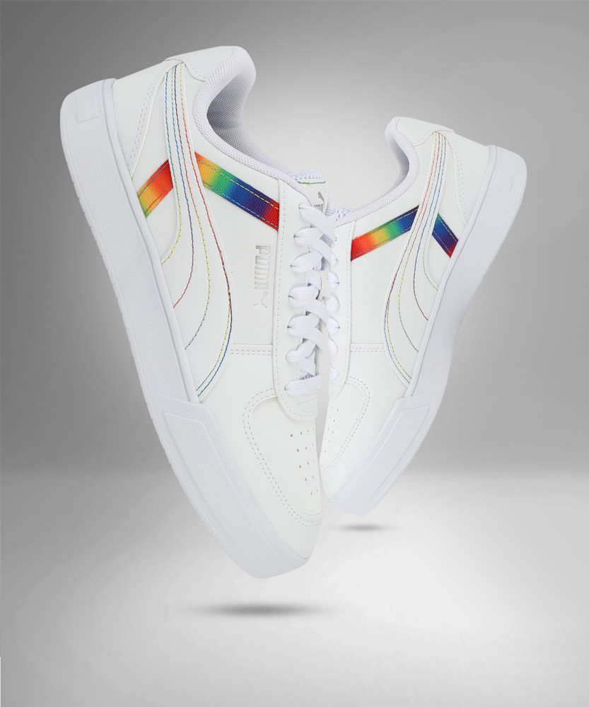 Puma clearance rainbow sneakers