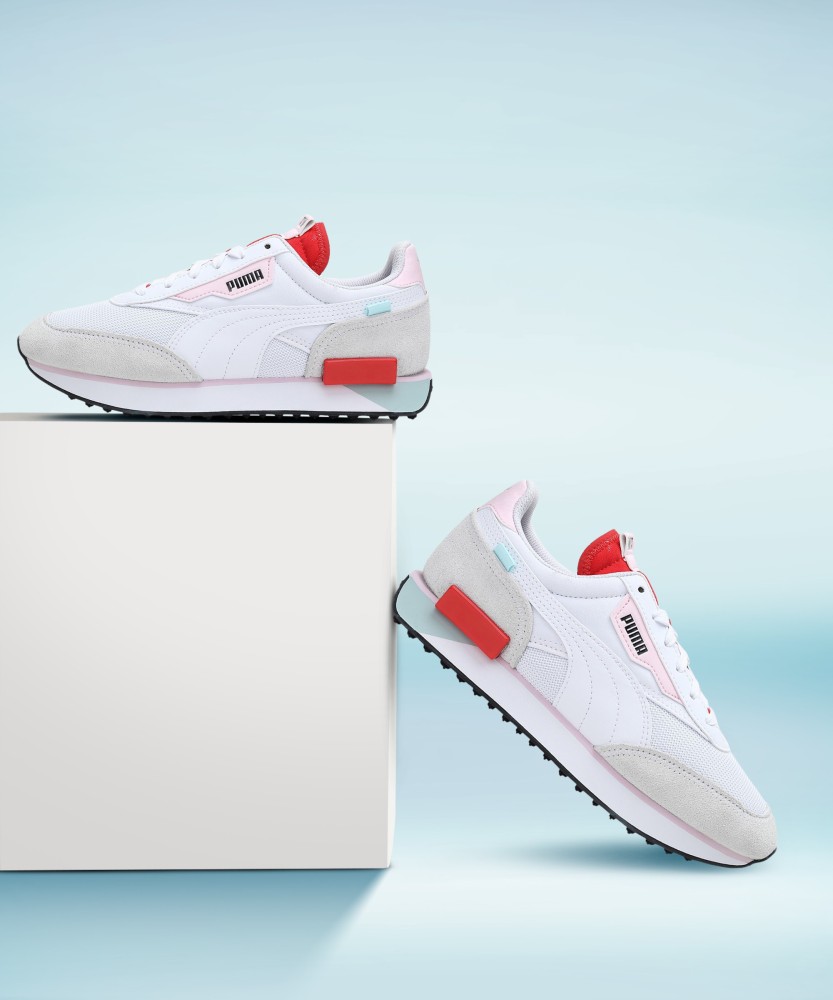 Puma rider outlet white