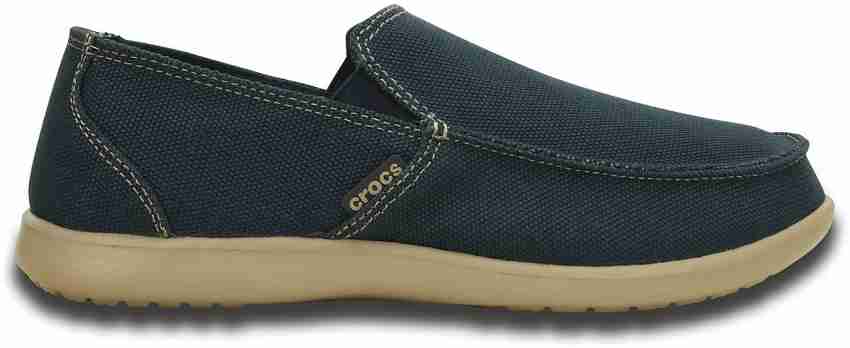 Crocs men's santa cruz clean cut clearance loafer