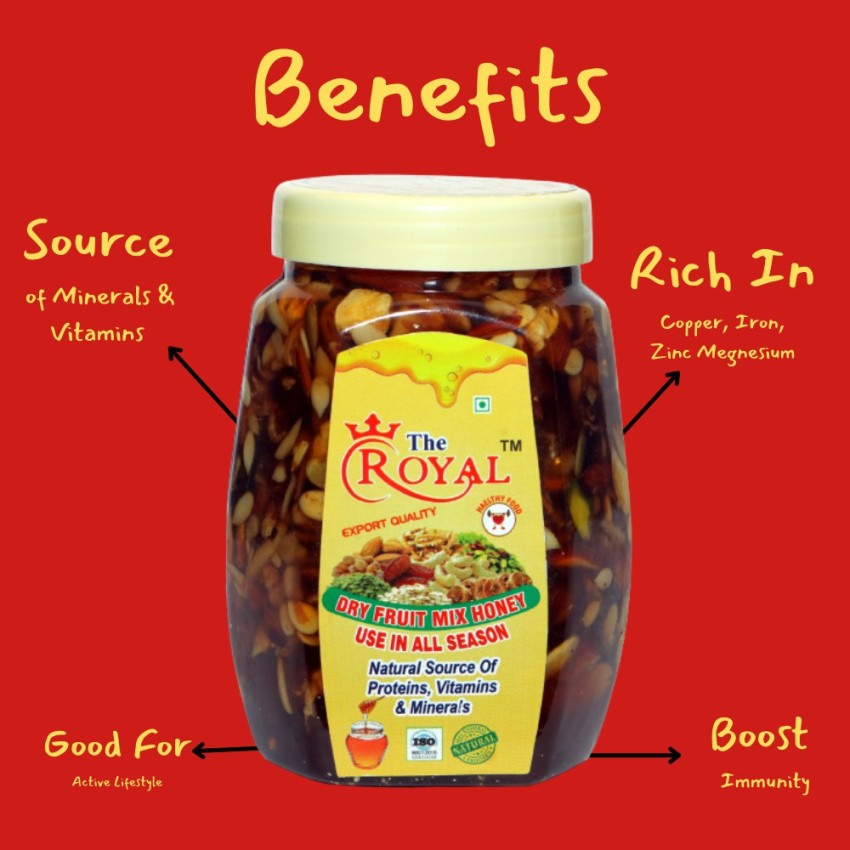 Buy The Honey Shop Honey With Dry Fruits Like Figs, Raisins & Nuts Online  at Best Price of Rs 399 - bigbasket