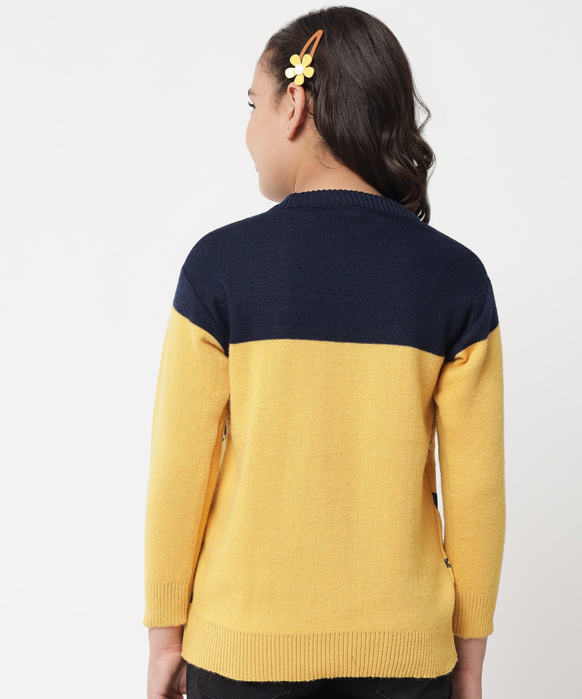 Mustard top jumper girls