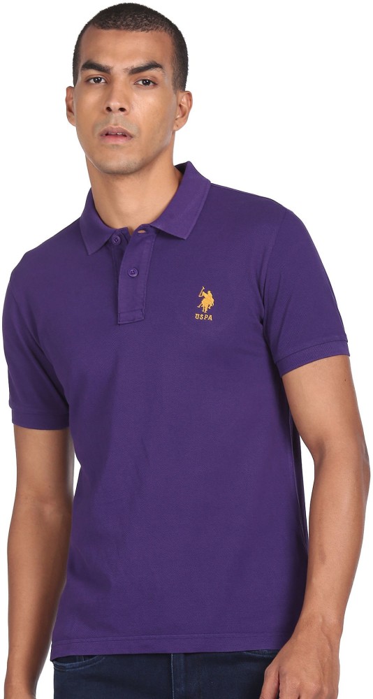 us polo purple t shirt