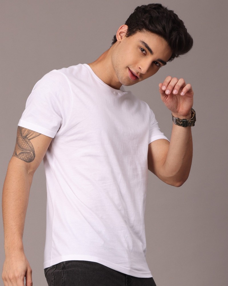 Plain White Tshirts - Buy Plain White Tshirts online at Best Prices in  India