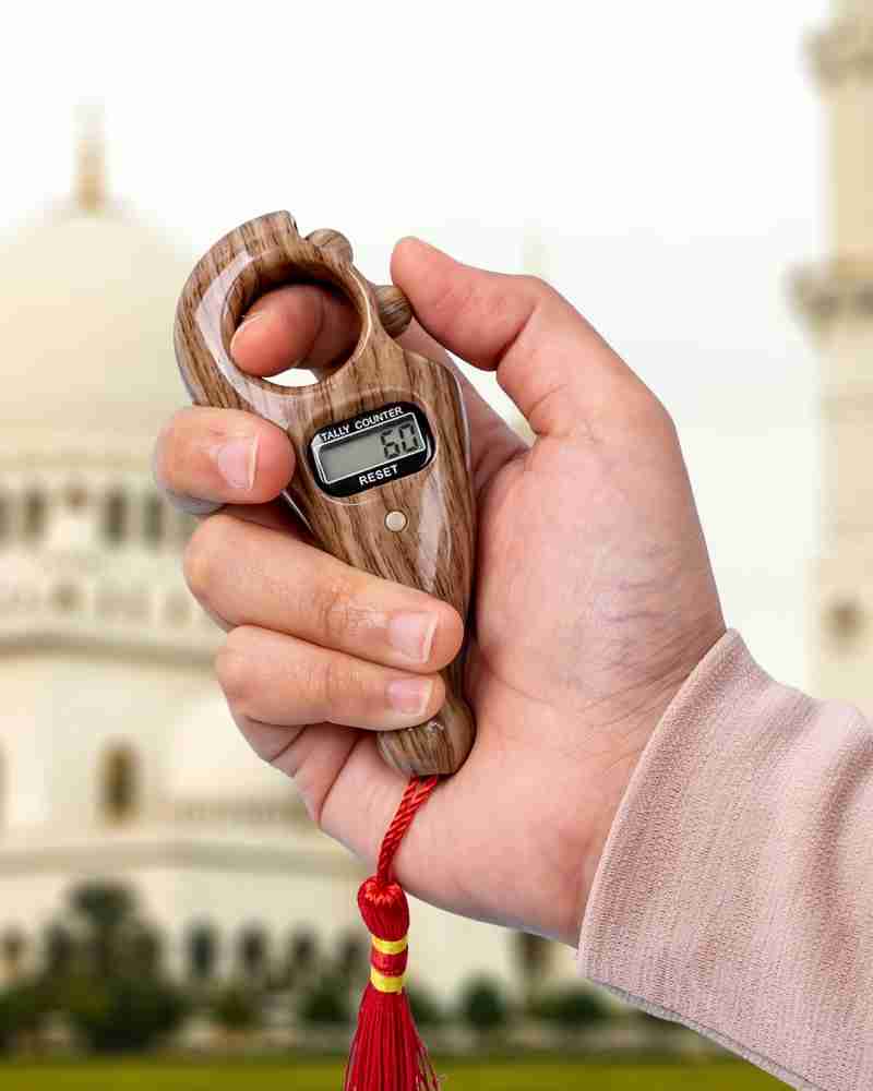 Prayer Bead Tally Counter Digital Tasbih Counter Islamic Finger Counter  Portable Rotating Praying Beads Toy Hand Tally Counter Tally Counter  Clicker