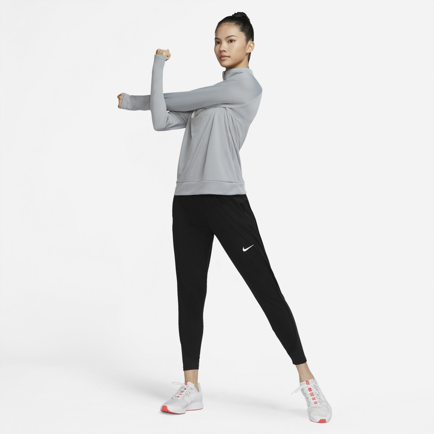 NIKE Self Design Women Black Track Pants Buy NIKE Self Design