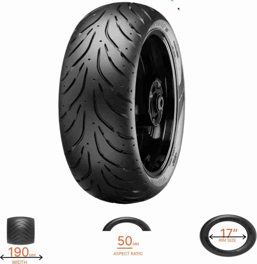 vredestein Centauro ST 190 50 ZR17 Rear Two Wheeler Tyre Price in