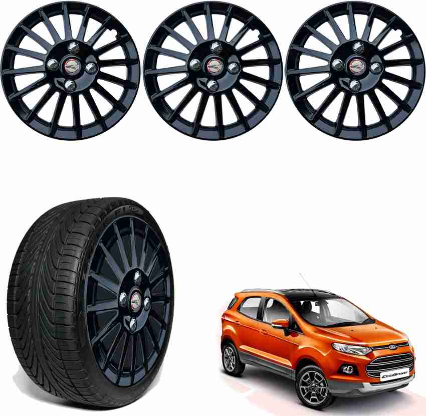 Ford ecosport wheel cover black discount