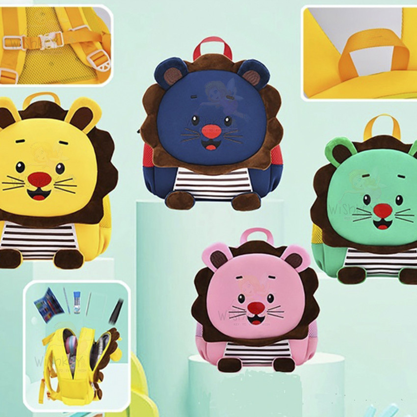 3d lion backpack hot sale