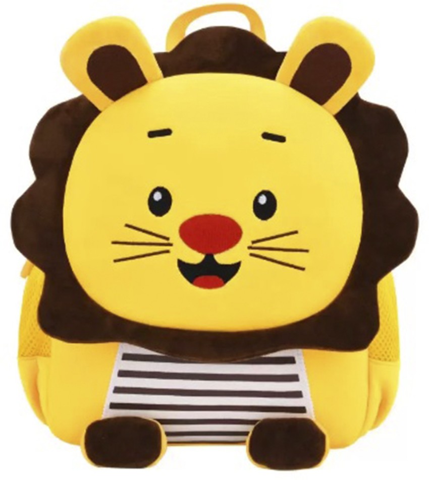 Flipkart.com | DZert Lion Kids School Bag Soft Plush Backpacks  Cartoon/Boy/Girl/Baby/ (2-5 Years) Plush Bag - Plush Bag