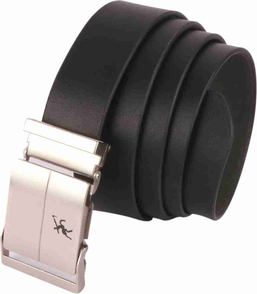 Mens Designer Clothes  LOUIS VUITTON leather belt with silver buckle 77