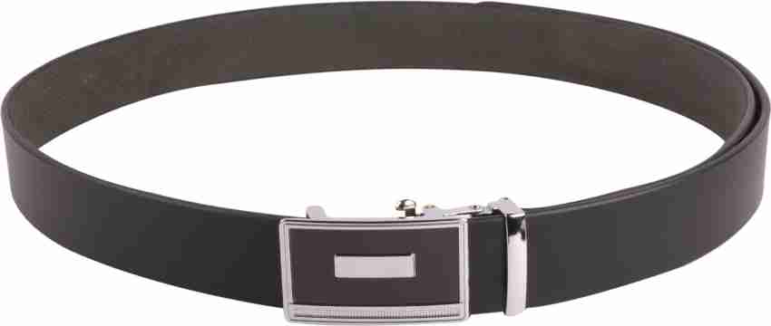 USL Men Casual, Formal, Party, Evening Black Genuine Leather Belt Black 1 -  Price in India